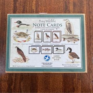 Bay Wildlife Note Cards Set